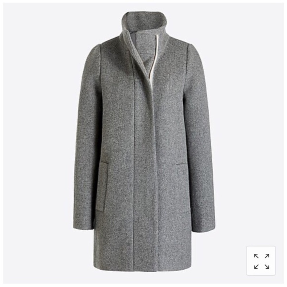 J.Crew Gray Wool Coat
